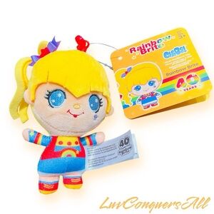 CheeBee TLS Toys Rainbow Brite 40th Anniversary Plush Keychain Clip